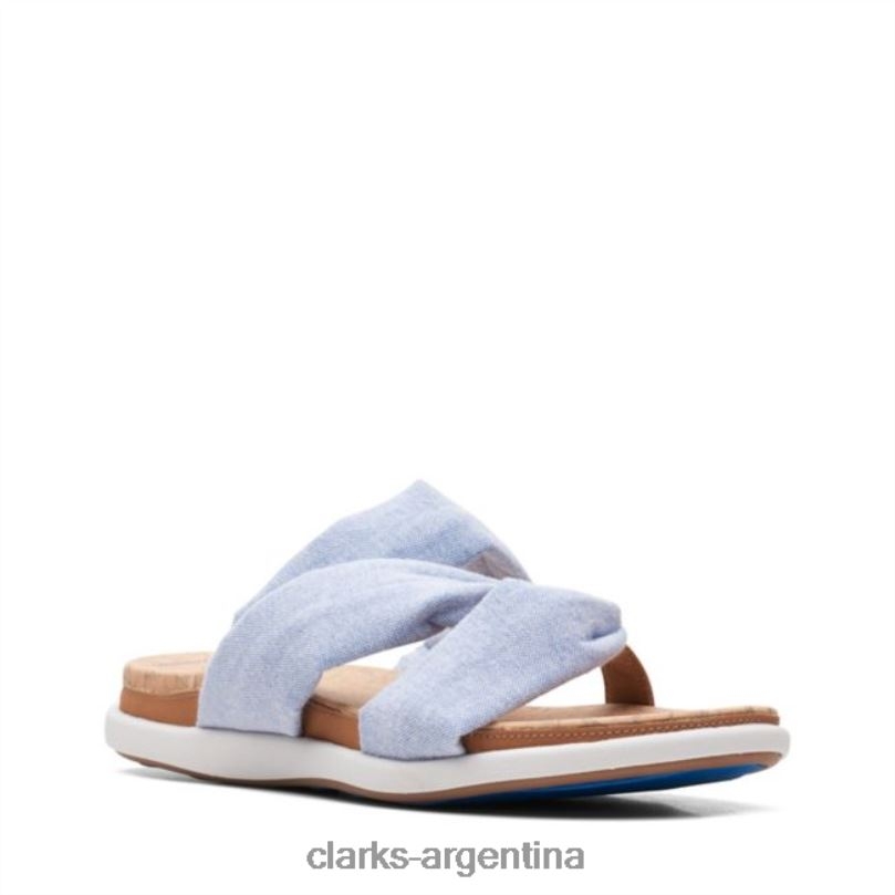 Clarks mujer 2FZPZ6537 clarks azul eliza skip azul azul