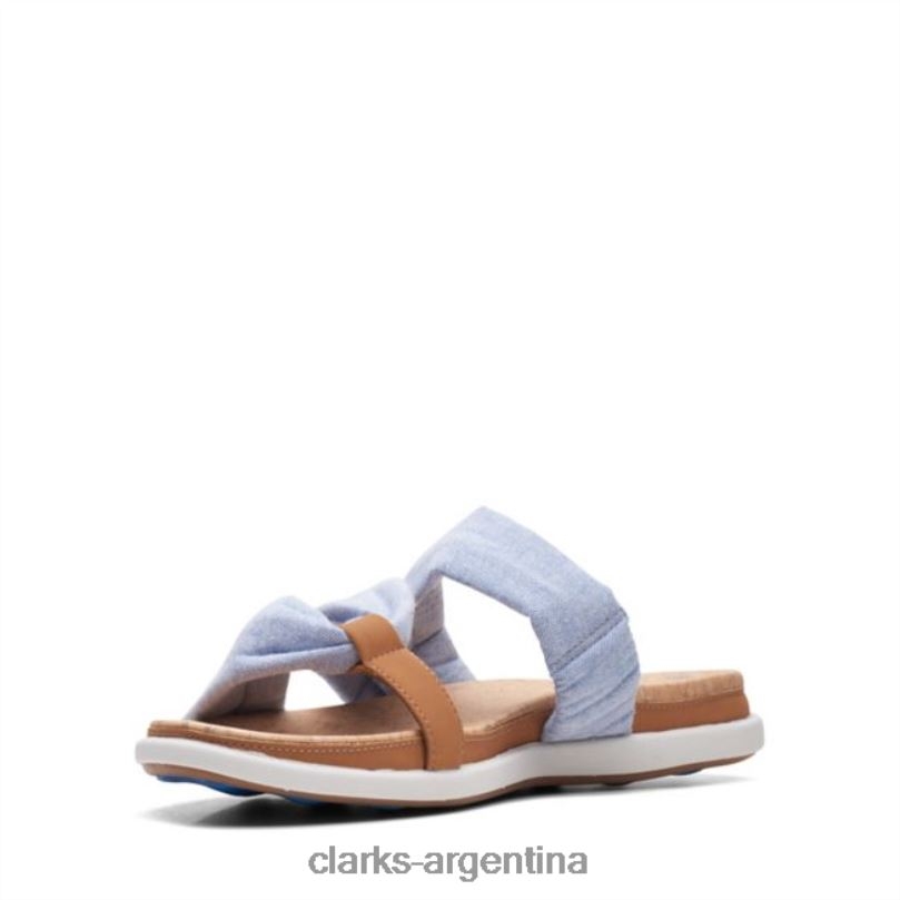 Clarks mujer 2FZPZ6537 clarks azul eliza skip azul azul