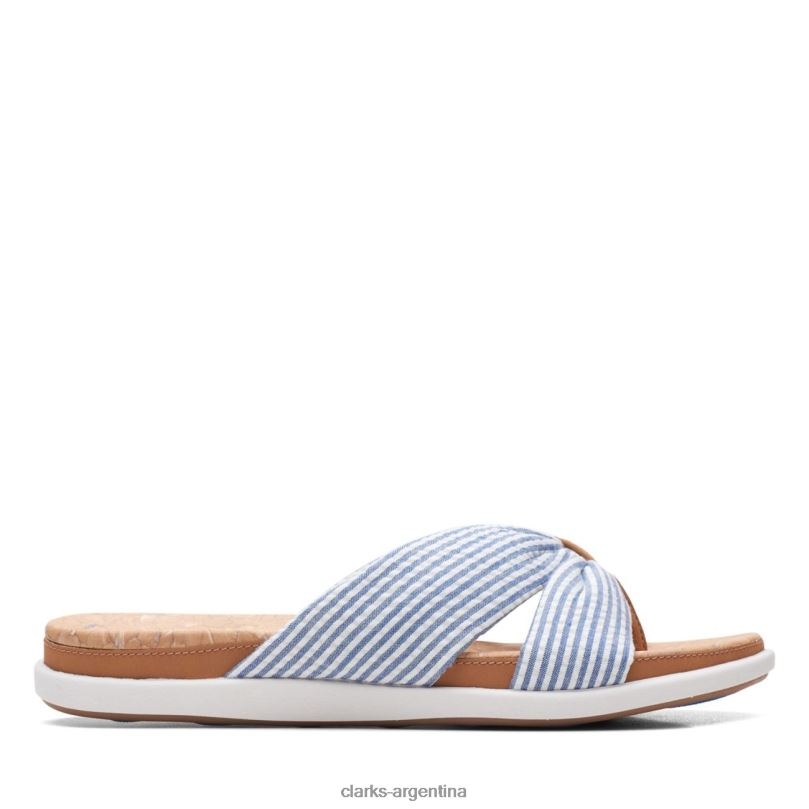 Clarks mujer 2FZPZ6559 eliza orilla azul clarks azul azul