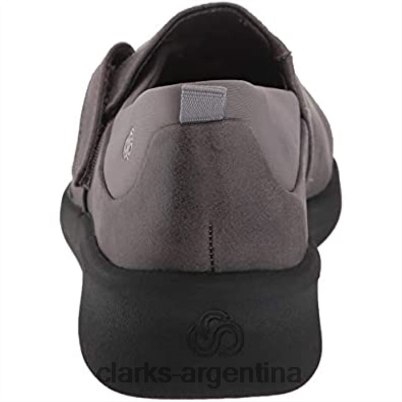 Clarks mujer 2FZPZ1286 mocasín sillian 20 facilidad mujer gris sintético clarks sintético gris