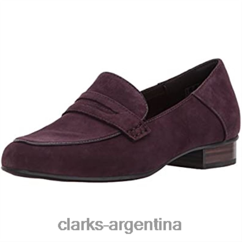 Clarks mujer 2FZPZ1733 mocasines keesha cora pen ny para mujer ante berenjena clarks