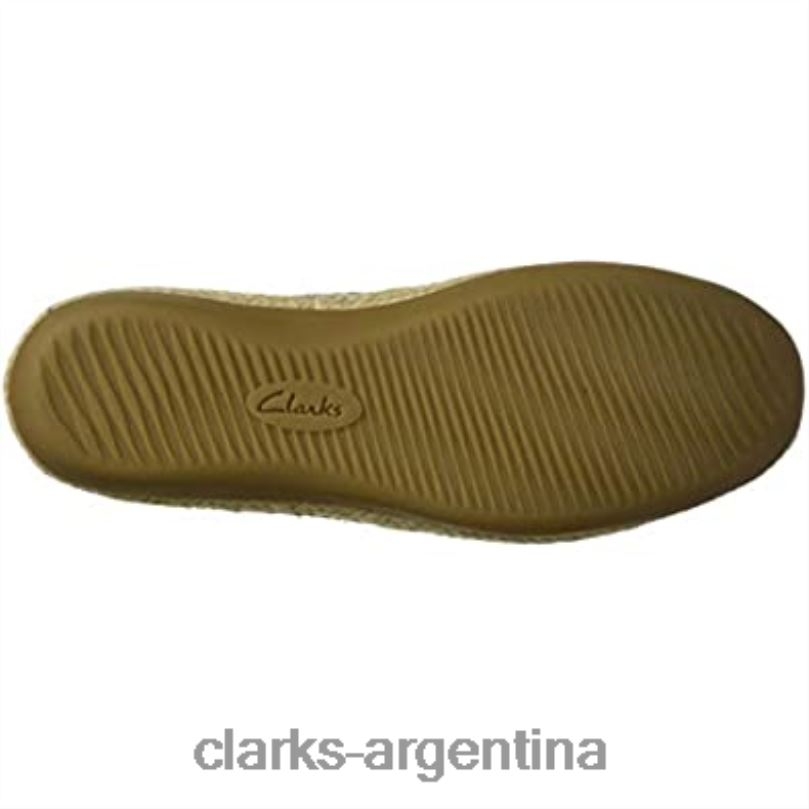 Clarks mujer 2FZPZ1930 Mocasín Clarks Danelly Sky de ante azul marino para mujer gamuza azul marino