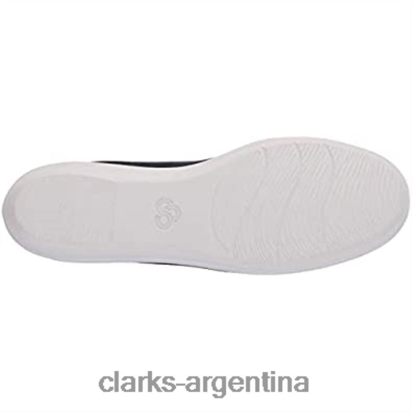 Clarks mujer 2FZPZ2055 mocasín mujer ayla blair plano clarks marino nobuk sintético nubuck sintético azul marino
