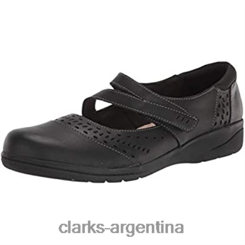 Clarks mujer 2FZPZ2183 Clarks de cuero caído cheyn o nyx-azul marino para mujer