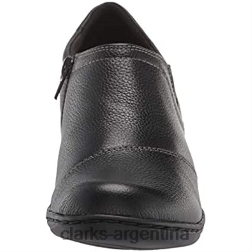 Clarks mujer 2FZPZ2236 mocasines channing park de cuero negro para mujer clarks cuero negro