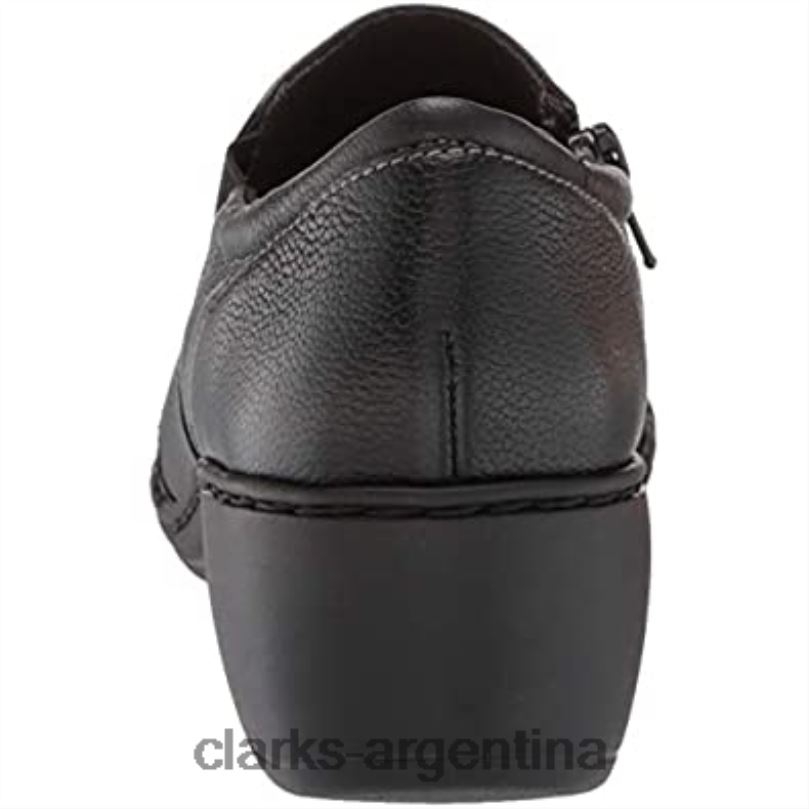 Clarks mujer 2FZPZ2236 mocasines channing park de cuero negro para mujer clarks cuero negro