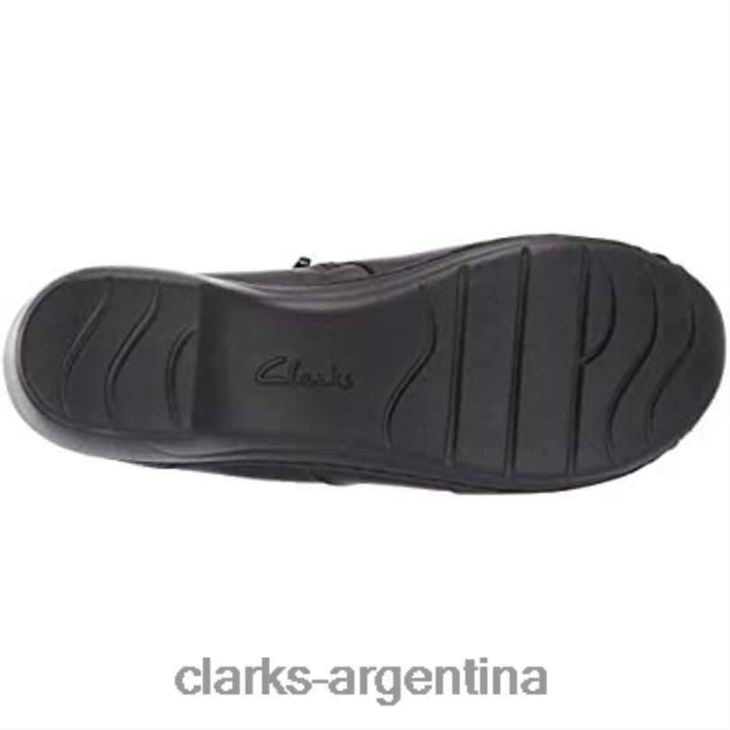 Clarks mujer 2FZPZ2342 mocasines channing essa para mujer clarks negros negro