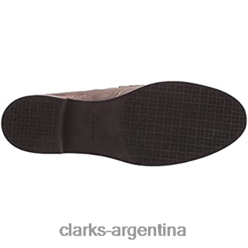 Clarks mujer 2FZPZ2423 mocasines clarks trish rose para mujer cobre metalizado cobre metálico
