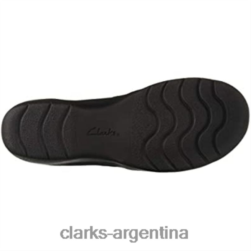 Clarks mujer 2FZPZ2677 mocasines clarks cheyn creek para mujer de cuero negro cuero negro