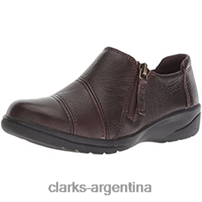 Clarks mujer 2FZPZ2877 mocasín cheyn clay mujer clarks cuero marrón cuero marrón