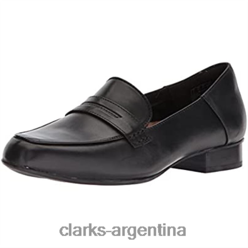 Clarks mujer 2FZPZ2910 mocasines keesha cora pen ny de mujer de cuero negro clarks cuero negro