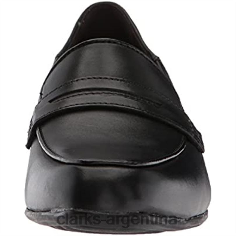 Clarks mujer 2FZPZ2910 mocasines keesha cora pen ny de mujer de cuero negro clarks cuero negro