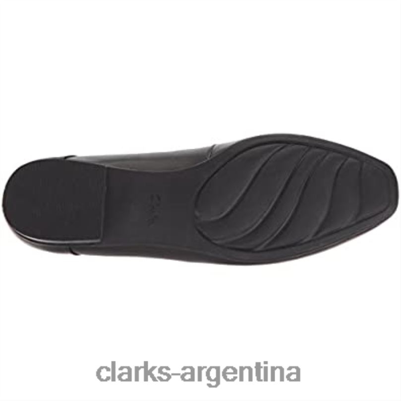 Clarks mujer 2FZPZ2910 mocasines keesha cora pen ny de mujer de cuero negro clarks cuero negro
