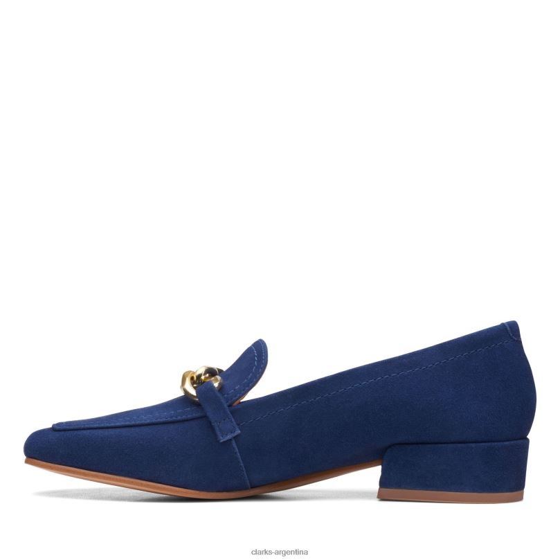 Clarks mujer 2FZPZ3133 seren 30 step clarks ante azul gamuza azul