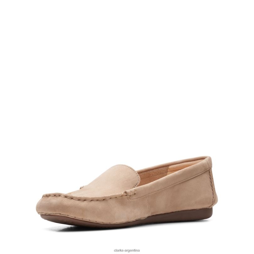 Clarks mujer 2FZPZ3320 clarks pecas ante arena gamuza arena