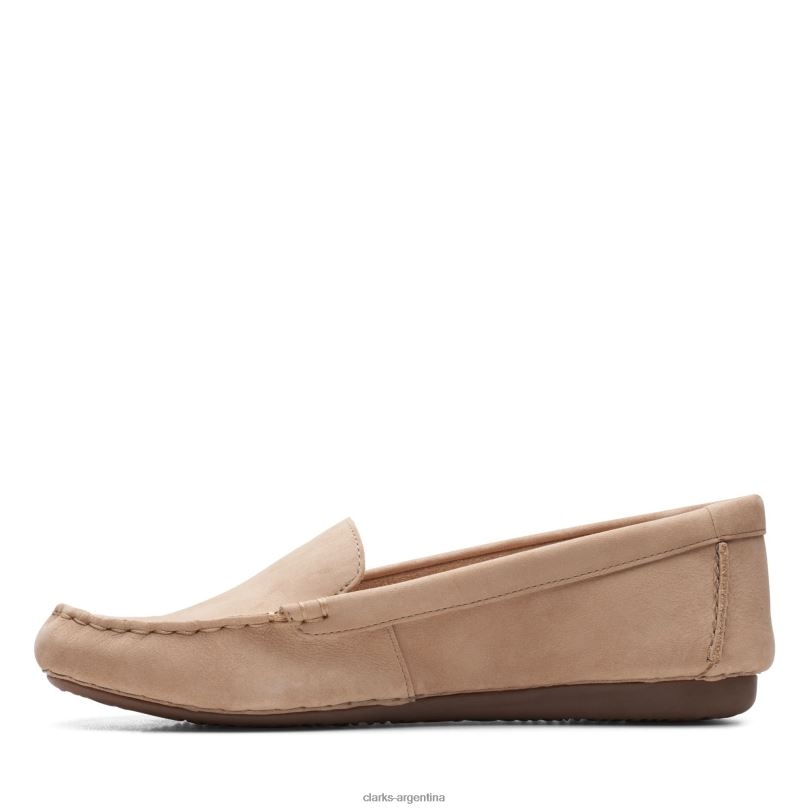 Clarks mujer 2FZPZ3320 clarks pecas ante arena gamuza arena