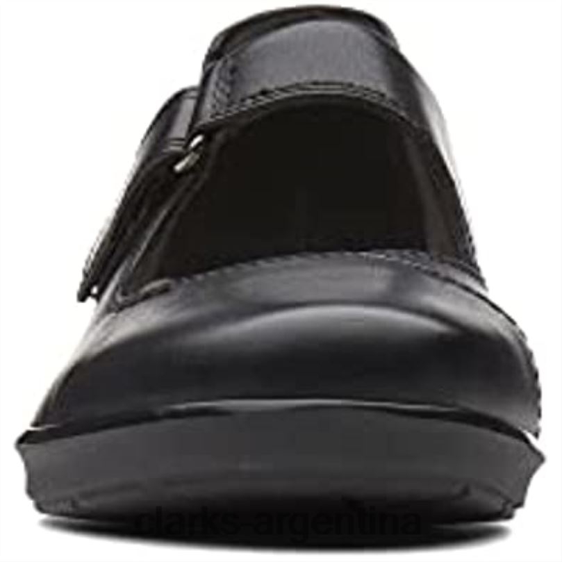 Clarks mujer 2FZPZ597 mocasines henley esperanza mujer clarks negro cuero negro