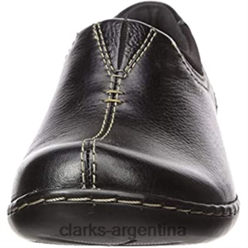 Clarks mujer 2FZPZ677 mocasines clarks ashland joy para mujer de cuero negro cuero negro