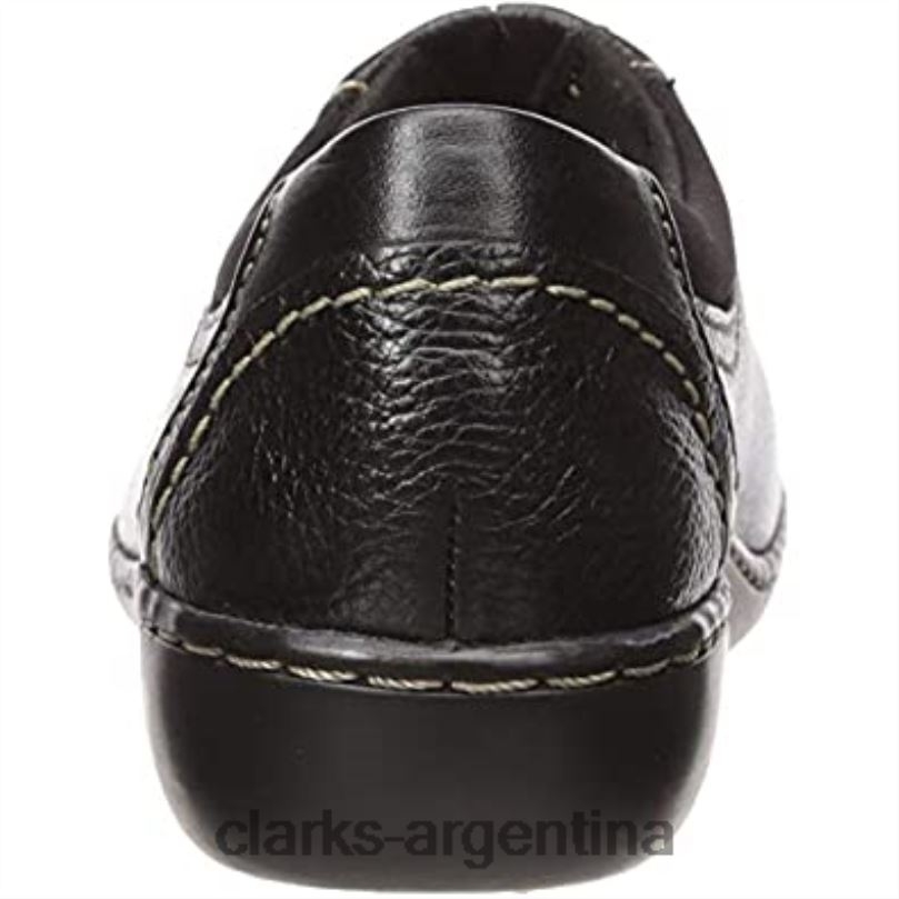 Clarks mujer 2FZPZ677 mocasines clarks ashland joy para mujer de cuero negro cuero negro