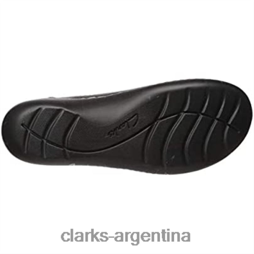 Clarks mujer 2FZPZ677 mocasines clarks ashland joy para mujer de cuero negro cuero negro