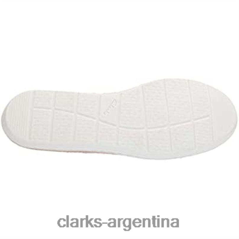 Clarks mujer 2FZPZ692 mocasines marie perla mujer piel blanca clarks cuero blanco