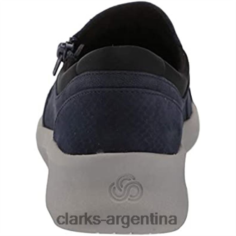 Clarks mujer 2FZPZ744 Mocasines clarks sillian 20 días azul marino para mujer Armada