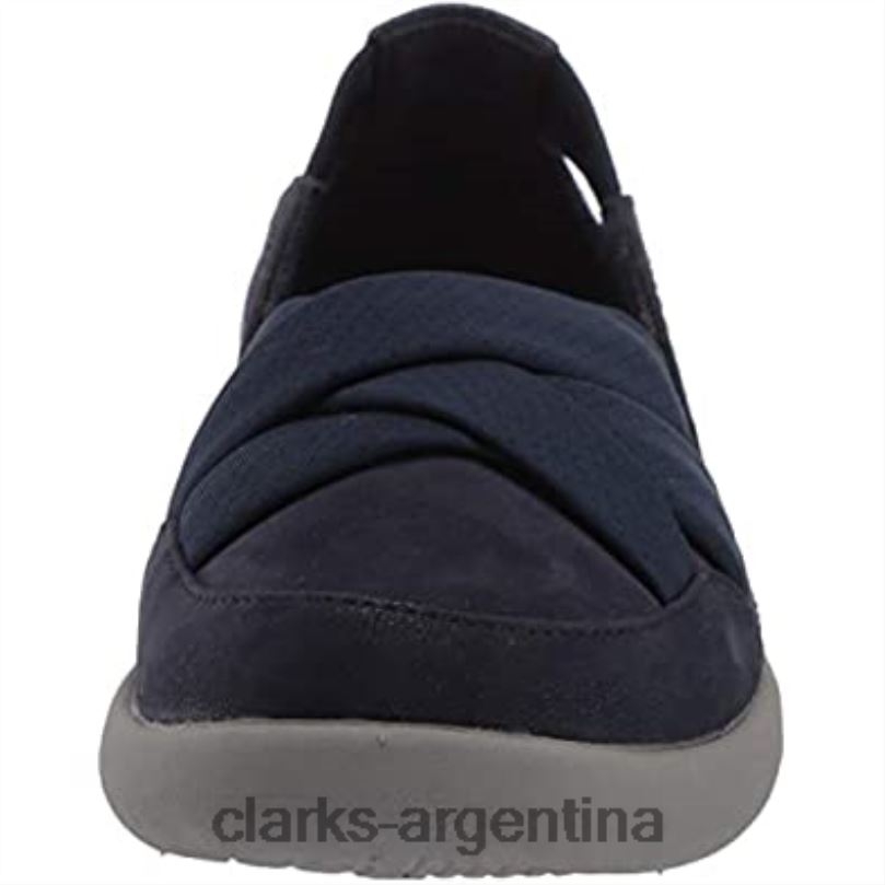 Clarks mujer 2FZPZ840 Mocasín clarks sillian 20 star azul marino sintético azul marino sintético