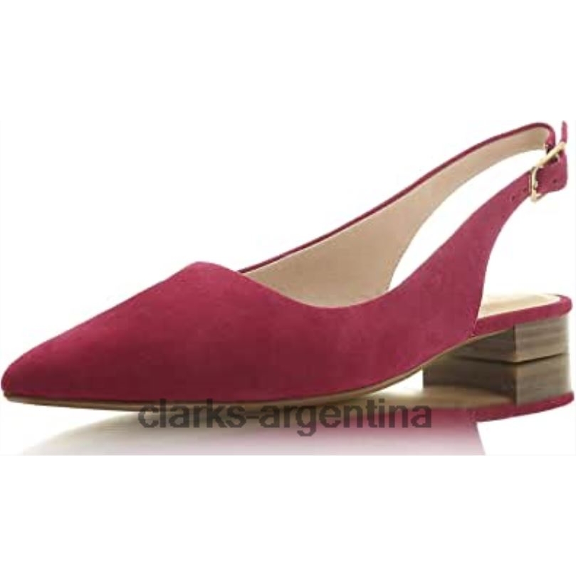 Clarks mujer 2FZPZ983 mocasín con tirantes laina 15 para mujer clarks rosa rosa