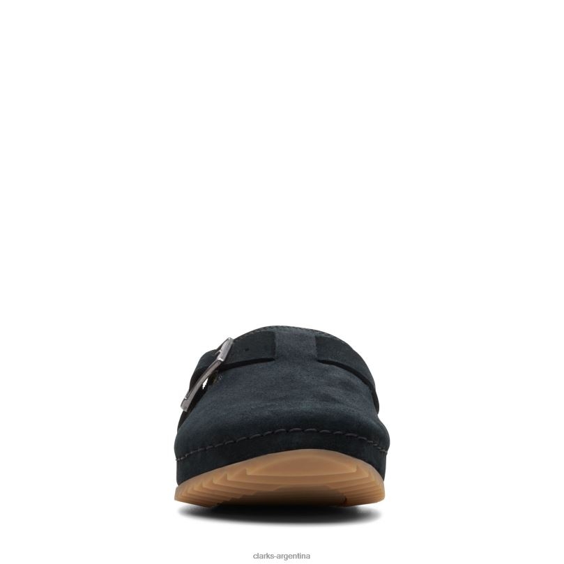 Clarks mujer 2FZPZ3054 mule brookleigh negro sde wlined clarks negro sde wlined