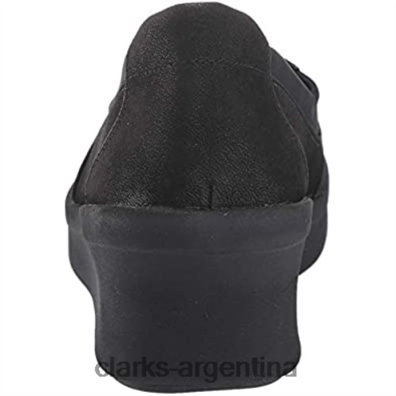 Clarks mujer 2FZPZ1119 step rose moon plataforma mujer clarks negro textil textil negro