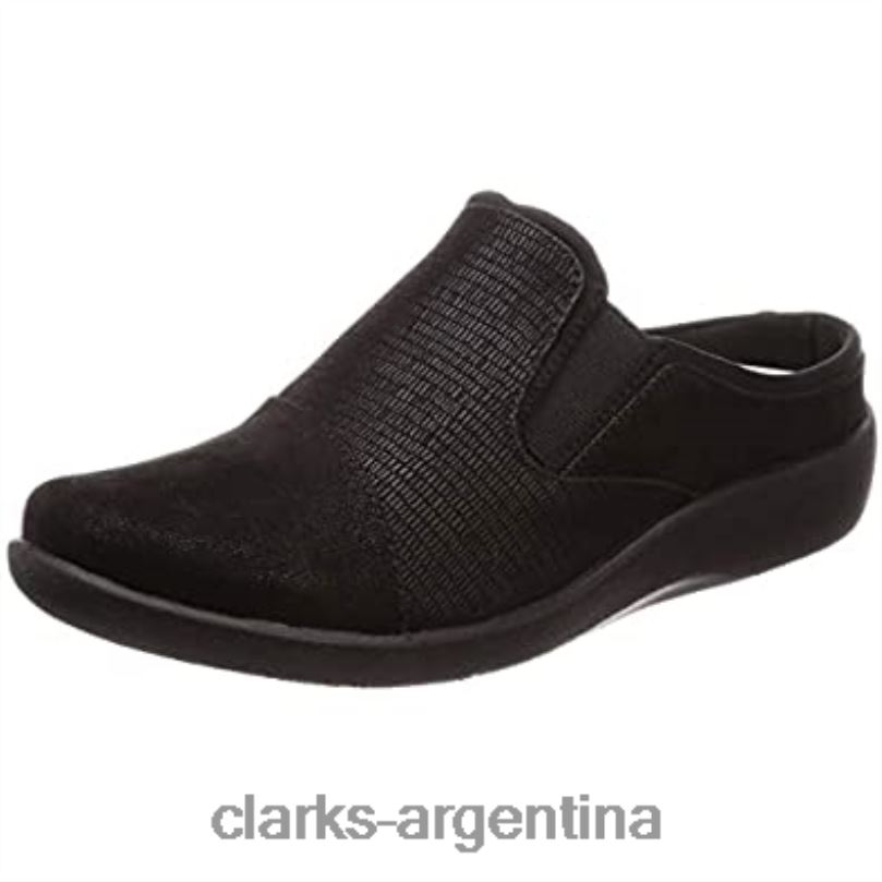 Clarks mujer 2FZPZ1261 zueco clarks sillian free mujer negro negro