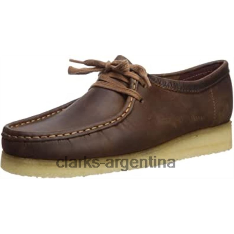 Clarks mujer 2FZPZ215 mocasín wallabee para mujer clarks beeswax cera de abejas
