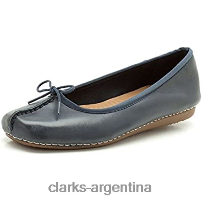 Clarks mujer 2FZPZ249 Bailarinas Clarks Freckle Ice de ante lila para mujer gamuza lila