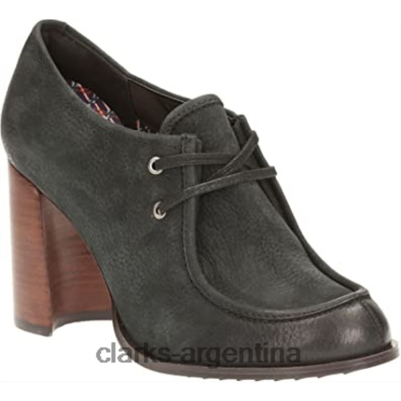 Clarks mujer 2FZPZ2939 Zapato clarks mujer cass day nobuk negro