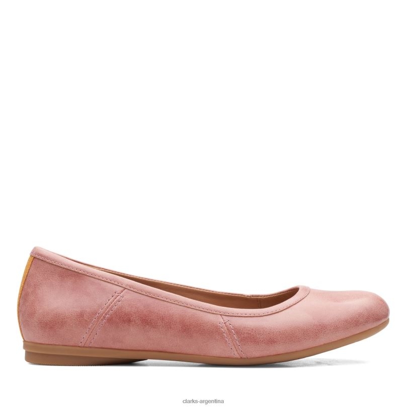 Clarks mujer 2FZPZ3304 rosa clarks canebay llanura rosa