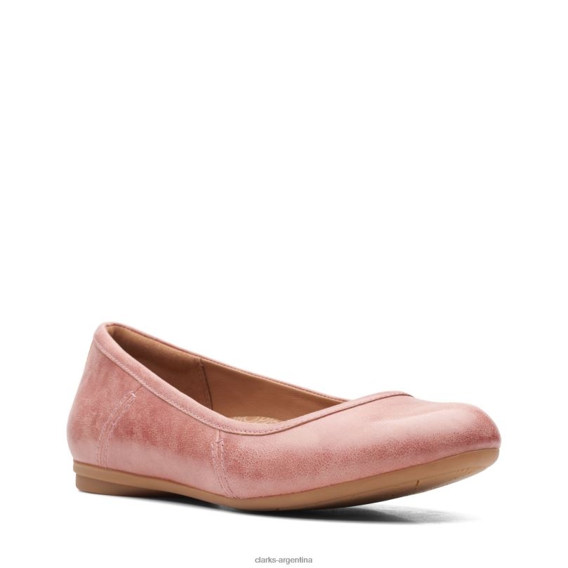 Clarks mujer 2FZPZ3304 rosa clarks canebay llanura rosa