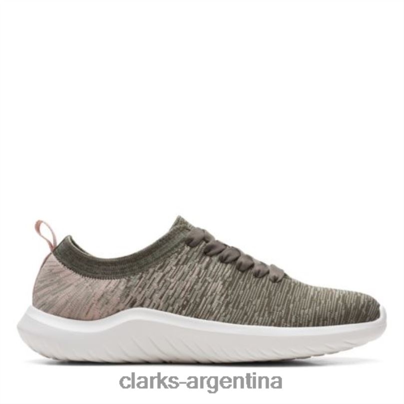 Clarks mujer 2FZPZ3862 clarks nova glint oliva oscuro oliva oscuro