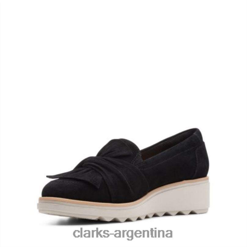 Clarks mujer 2FZPZ3878 clarks sharon dasher ante negro ante negro