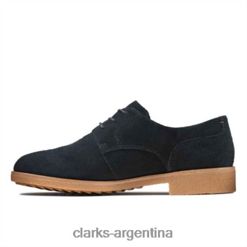 Clarks mujer 2FZPZ3880 clarks griff lane ante negro ante negro