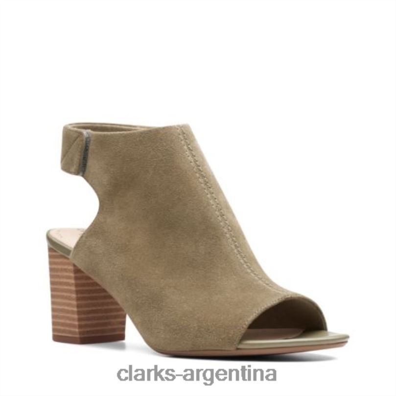 Clarks mujer 2FZPZ3881 clarks oliva deva campana aceituna