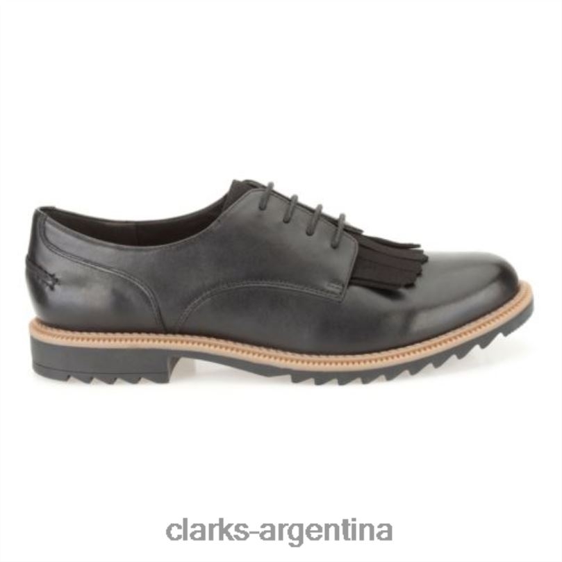 Clarks mujer 2FZPZ3885 griff mabel clarks cuero negro cuero negro