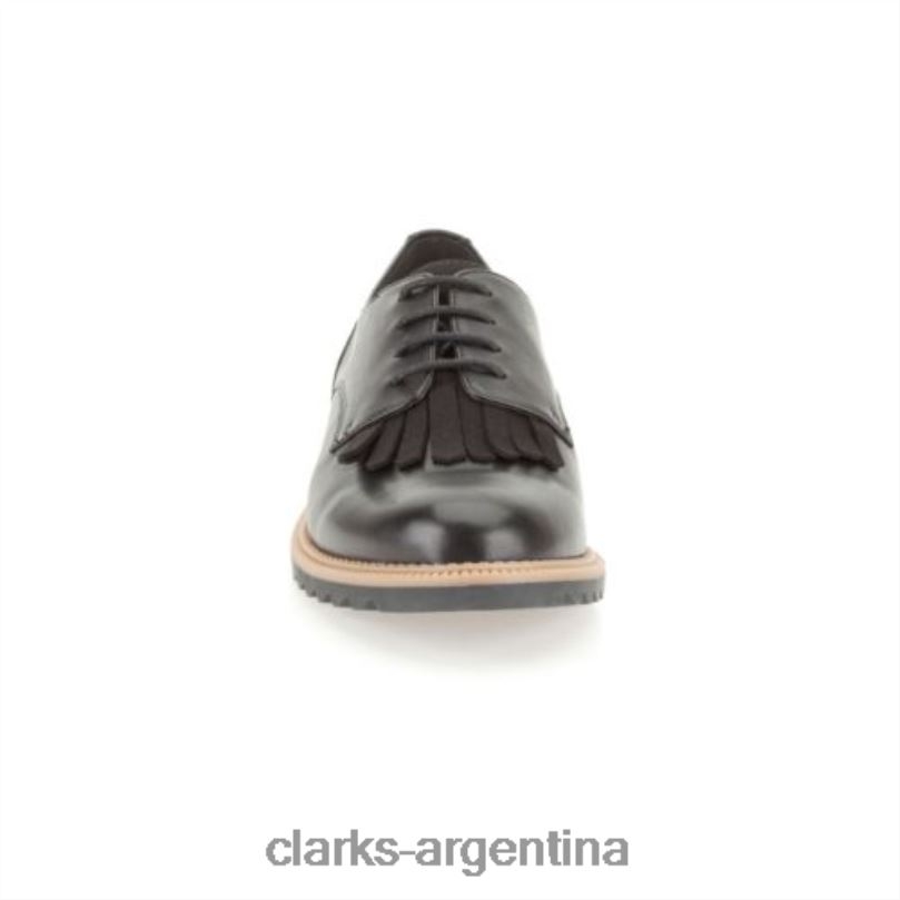Clarks mujer 2FZPZ3885 griff mabel clarks cuero negro cuero negro