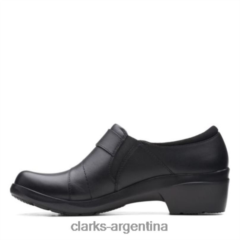 Clarks mujer 2FZPZ3894 angie perla cuero negro clarks cuero negro