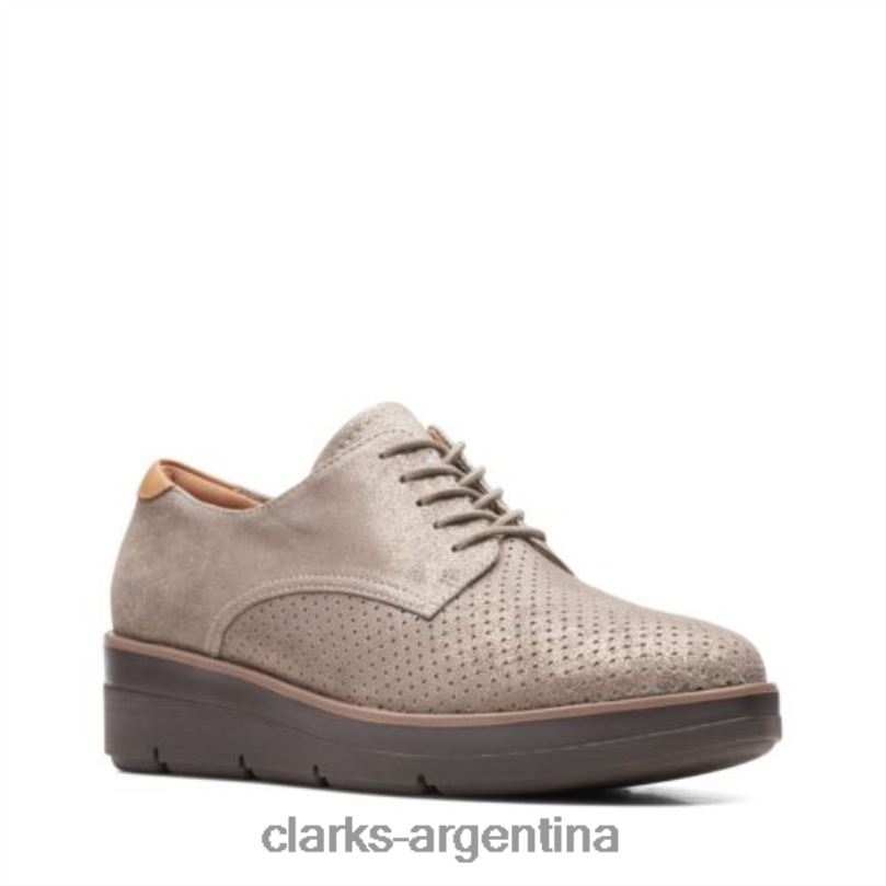 Clarks mujer 2FZPZ3899 clarks shayllace platino platino