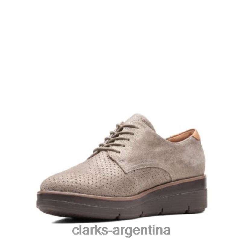 Clarks mujer 2FZPZ3899 clarks shayllace platino platino
