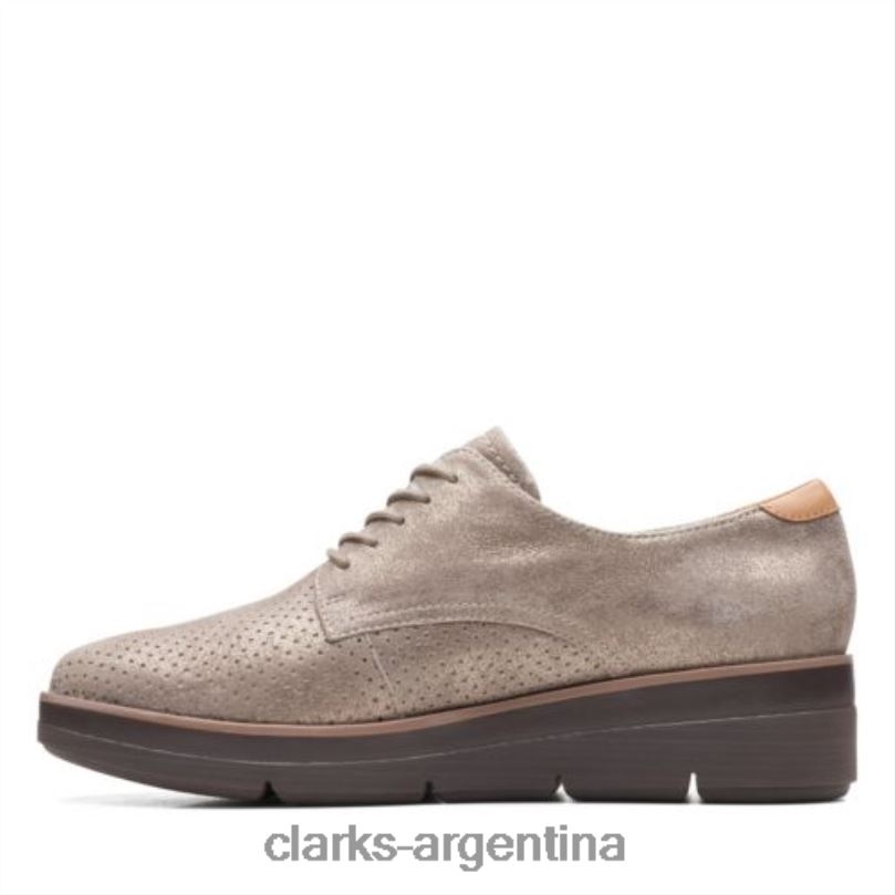 Clarks mujer 2FZPZ3899 clarks shayllace platino platino