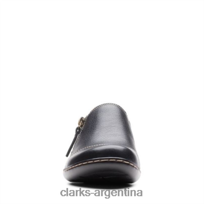 Clarks mujer 2FZPZ3901 clarks ashland palm cuero negro cuero negro