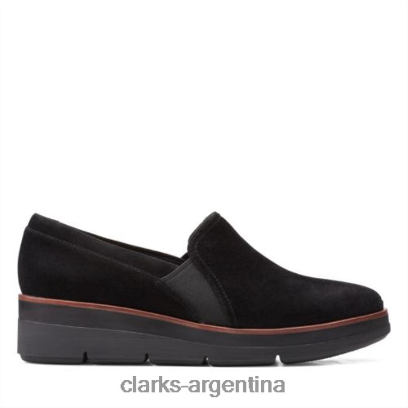 Clarks mujer 2FZPZ3927 shaylave clarks ante negro ante negro
