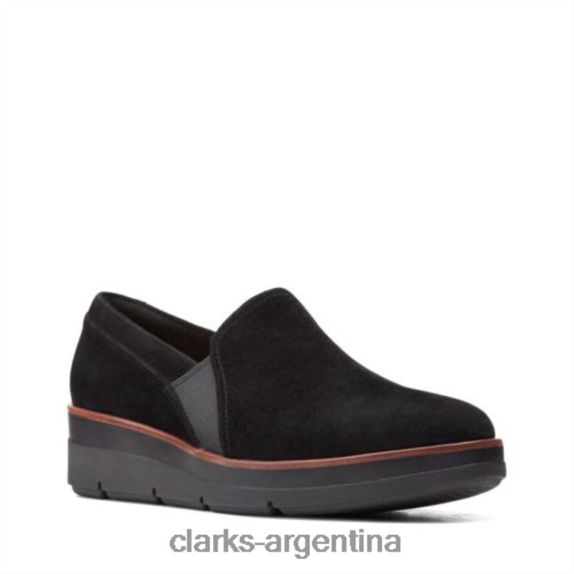 Clarks mujer 2FZPZ3927 shaylave clarks ante negro ante negro