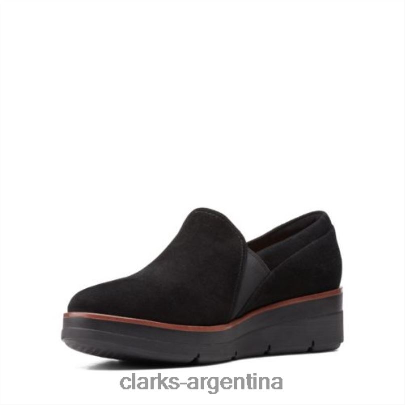 Clarks mujer 2FZPZ3927 shaylave clarks ante negro ante negro